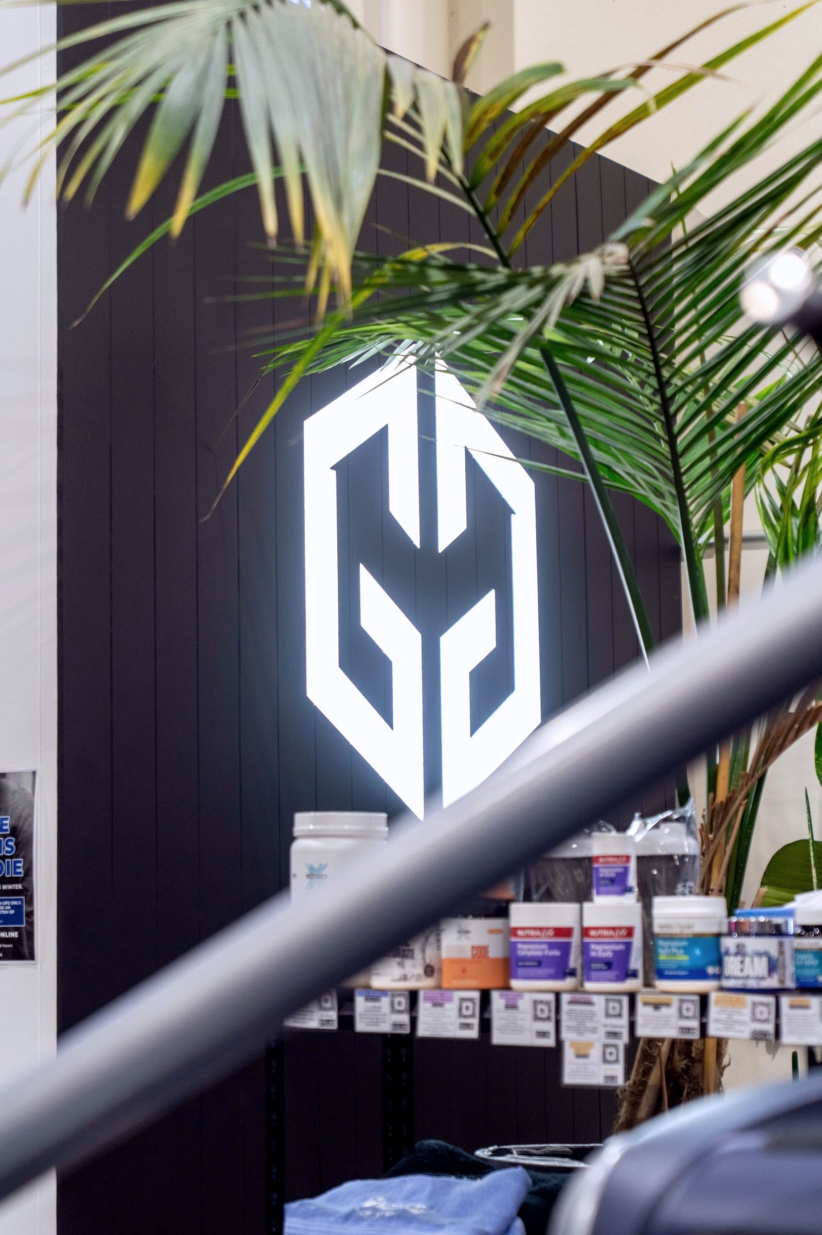 GAINS branding detail